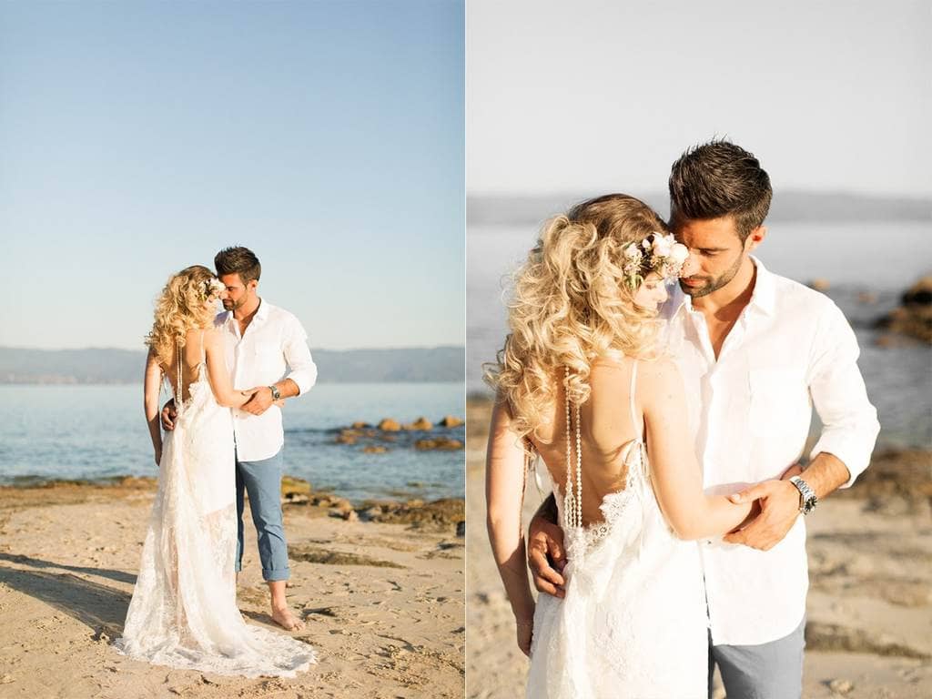 mariage plage ariadne sanguinaires corse