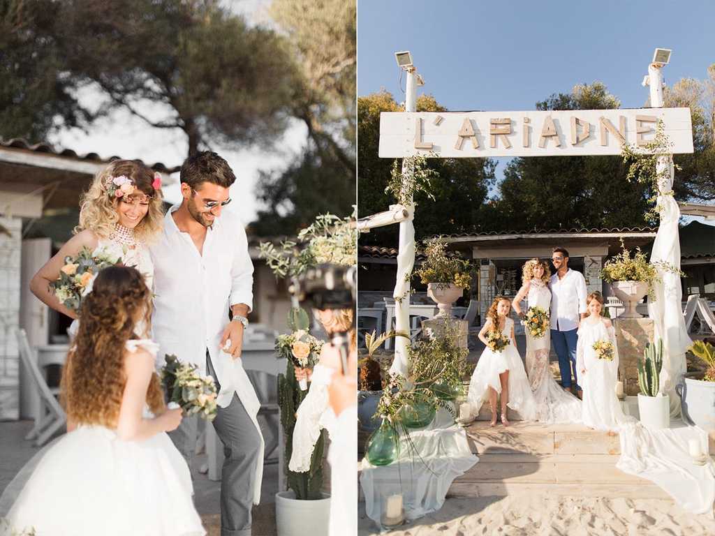 mariage plage ariadne sanguinaires corse