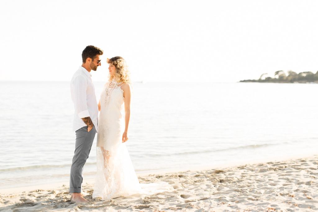 mariage plage ariadne sanguinaires corse