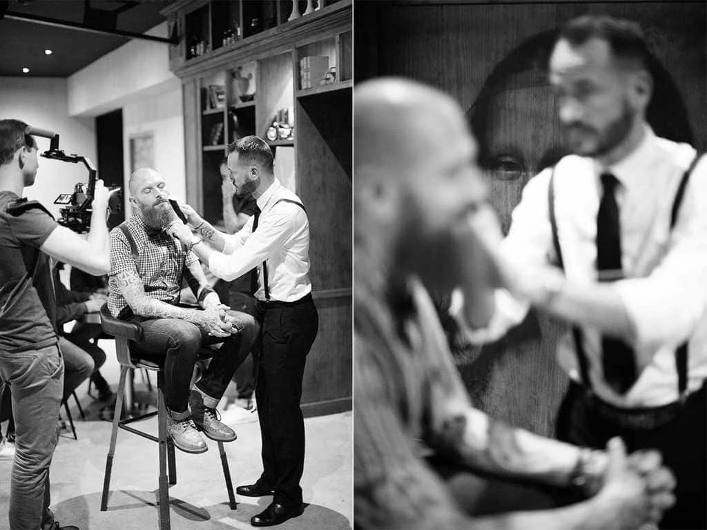 Shooting Gentlemen Barber