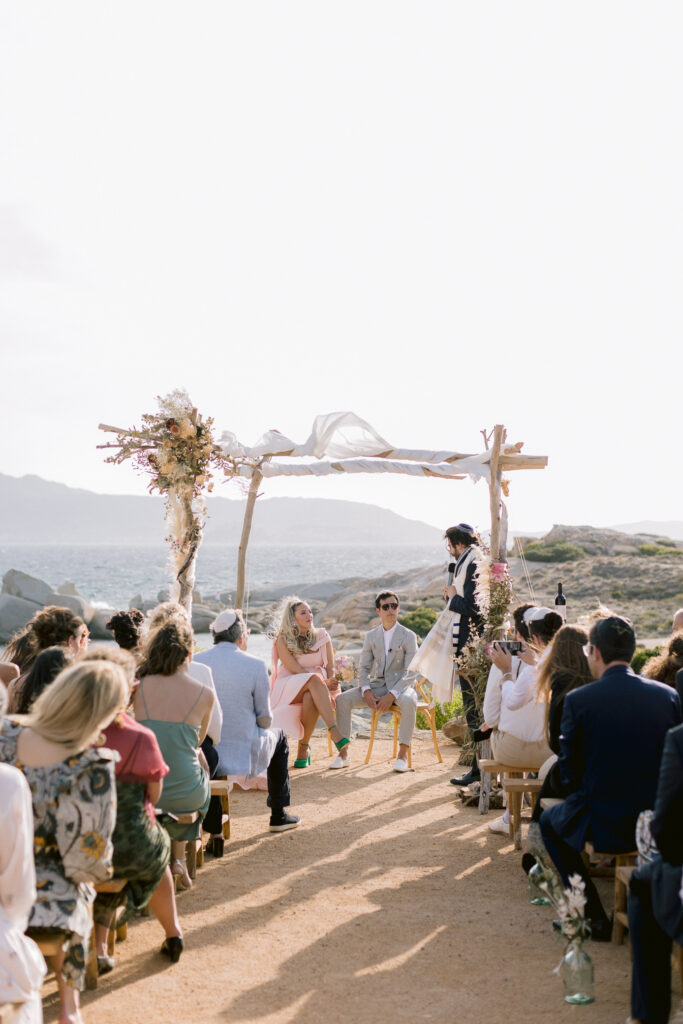 cérémonie de mariage en corse lumio