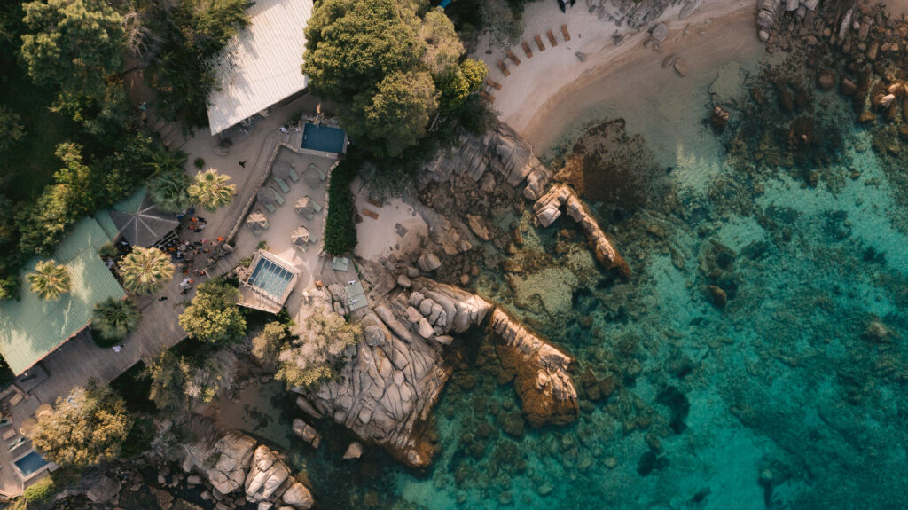 photo de drone lagnonu