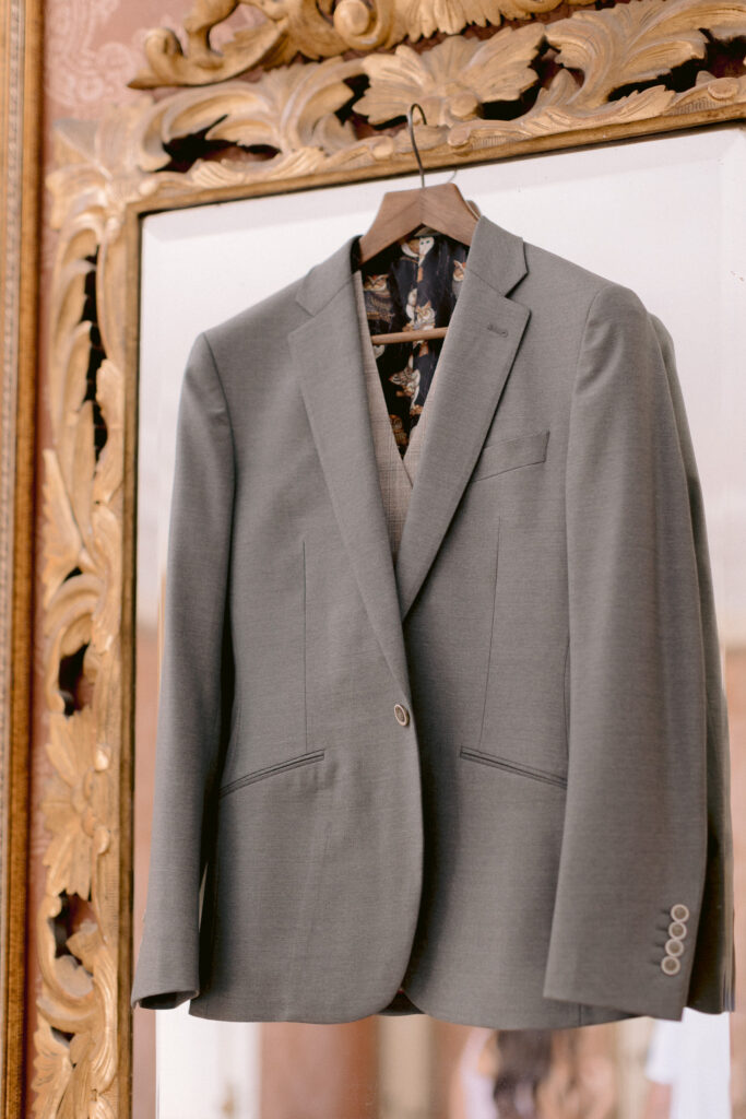 préparatifs du marié