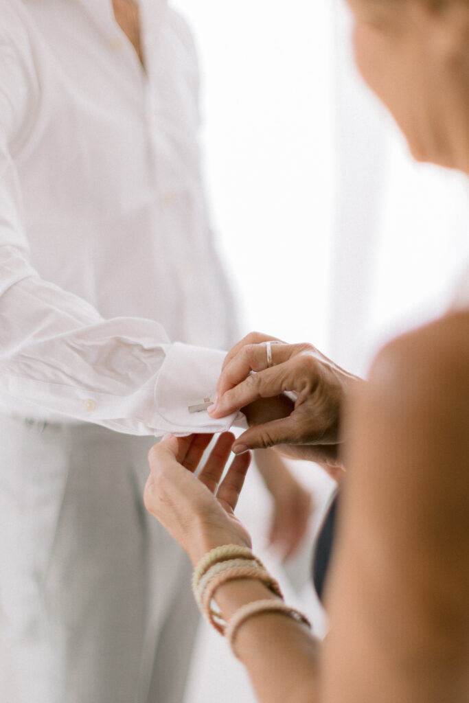 photos préparatifs du marié