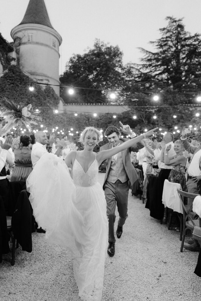 entrée des mariés fête