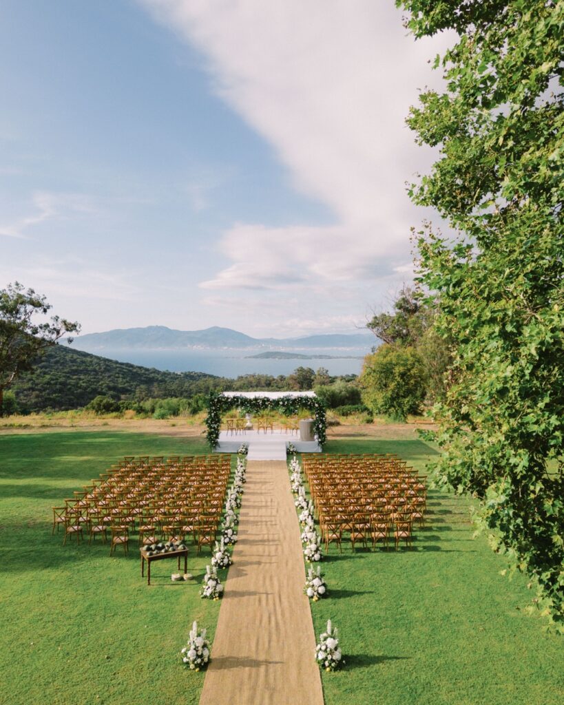 Mariage juif en Corse aux jardins de Coti